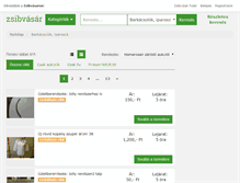 Tablet Screenshot of barkacs-ipar.zsibvasar.hu