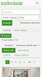 Mobile Screenshot of antik-regiseg.zsibvasar.hu