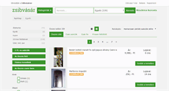 Desktop Screenshot of egyeb.zsibvasar.hu