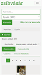 Mobile Screenshot of egyeb.zsibvasar.hu