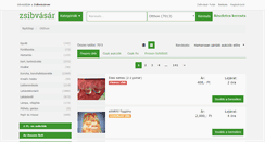 Desktop Screenshot of otthon.zsibvasar.hu